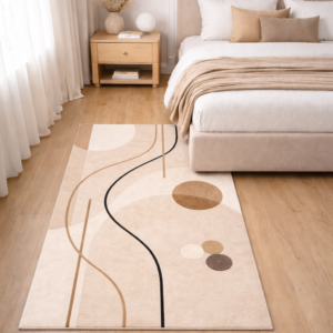 Linear Harmony™ Tufted Bedside Rug