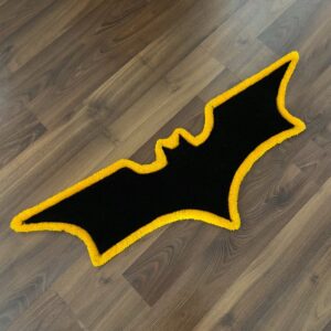 Dark Knight Bat Tufted Rug